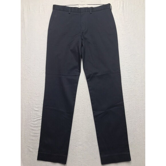 NWT J CREW Ludlow Pant Men 32x32 Black Slim Stretch Dress Chino Office